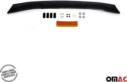 Omac Front Bug Shield Hood Deflector Guard for Isuzu Rodeo 1998-2004 Black Smoke in Saudi Arabia
