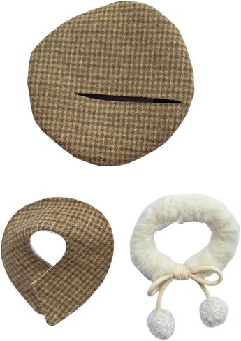 Labubu Clothes, Accessories for Labubu Doll, Outfit Set 4 Pieces Suitable for 15 cm Doll, Cloak Clothes for Labubu Keychain, Stylish Labubu Outfit Replacement in Kuwait