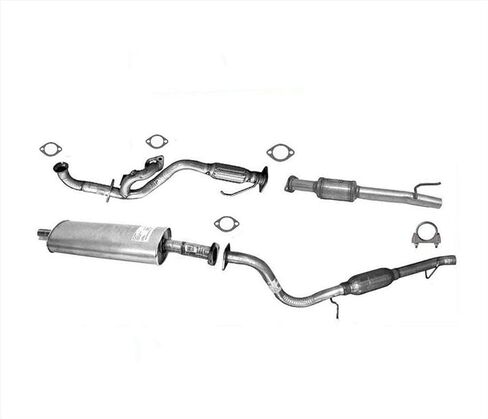 Engine Y Flex Pipe Catalytic Converter Rear Muffler Resonator Tail Pipe Replacement Parts For Ford Escape 3.0L 2001 2002 2003 2004 in Saudi Arabia
