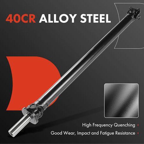 A-Premium الخلفي الخلفي الكامل محرك أقراص عمود عمود عمود عمود عمود عمود العمود التوافق مع فورد F-150 F150 2015 2015 2017 ، 4WD ، 78.9 "الطول ، 122.5" قاعدة العجلات ، التقاط الكابينة القياسية ، استبدل # fl3z4602 in Saudi Arabia