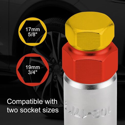 Casoman 10 Spline Lug Nut Key ، أداة إزالة قفل العجلات لسهولة إزالة وتثبيت ما بعد البيع وعجلة المصنع. in Saudi Arabia