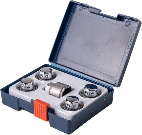 Galaxylock DNL/M طقم عجلات Lug Nut Lucks مناسبة لـ Nissan Z (M12 × 1.25 حجم الخيط) - مجموعة من 4 مكسرات العروة + 1 مفتاح in Saudi Arabia
