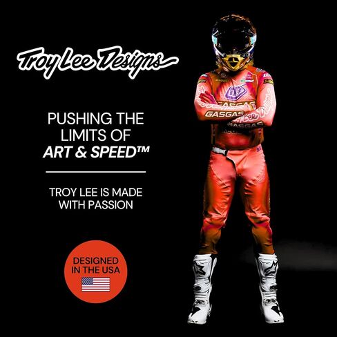 Troy Lee Designs GP Pro Adult Moto Jersey, Boltz Black, Large in Kuwait