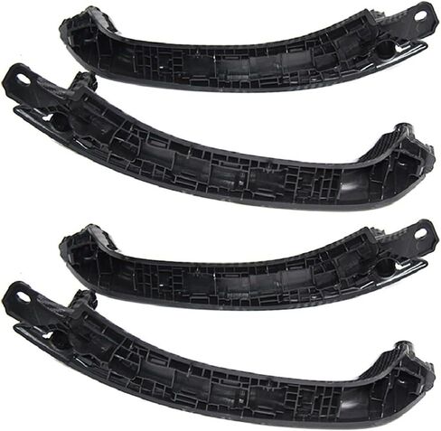 Car ABS Black Interior Door Handle Decorative Cover for BMW X3 X4 G01 G02 2018 in Saudi Arabia