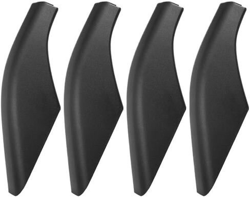 4PCS Black ABS Car Roof Luggage Rack Rail End Cover Shell Protector Fit for Land for Rover Freelander 2 in Saudi Arabia