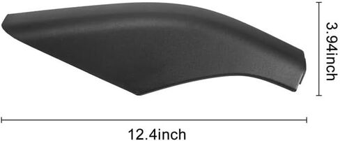 4PCS Black ABS Car Roof Luggage Rack Rail End Cover Shell Protector Fit for Land for Rover Freelander 2 in Saudi Arabia
