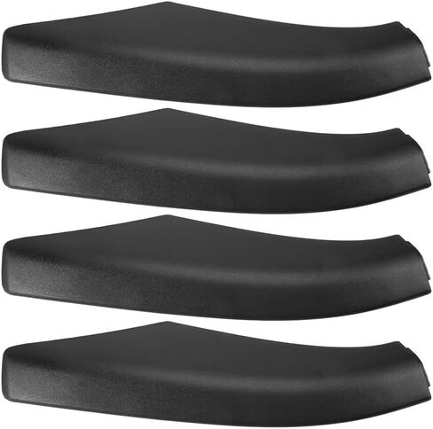 4PCS Black ABS Car Roof Luggage Rack Rail End Cover Shell Protector Fit for Land for Rover Freelander 2 in Saudi Arabia