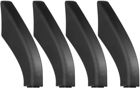 4PCS Black ABS Car Roof Luggage Rack Rail End Cover Shell Protector Fit for Land for Rover Freelander 2 in Saudi Arabia