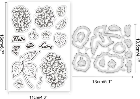 Clear Stamp Layered Flowers Clear Stamps for Card Making or Journaling Cymbidium Floral Clear Stamps for Holiday Card Making Decor DIY Scrapbooking Transparent Album Decoration Paper Craft in Kuwait