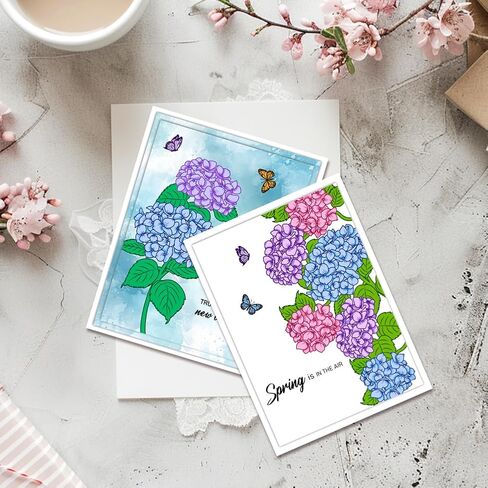 Clear Stamp Layered Flowers Clear Stamps for Card Making or Journaling Cymbidium Floral Clear Stamps for Holiday Card Making Decor DIY Scrapbooking Transparent Album Decoration Paper Craft in Kuwait