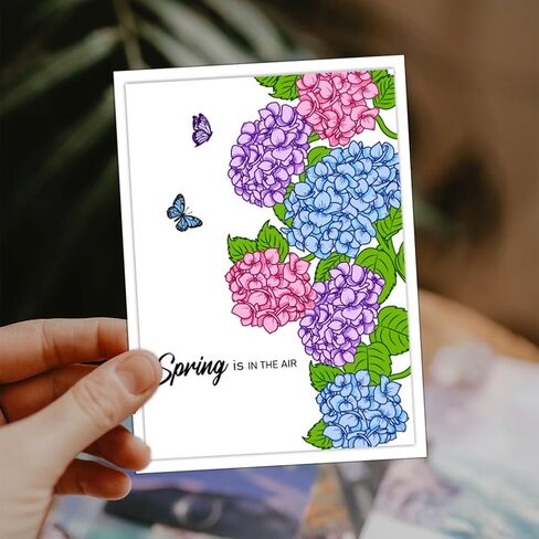 Clear Stamp Layered Flowers Clear Stamps for Card Making or Journaling Cymbidium Floral Clear Stamps for Holiday Card Making Decor DIY Scrapbooking Transparent Album Decoration Paper Craft in Kuwait