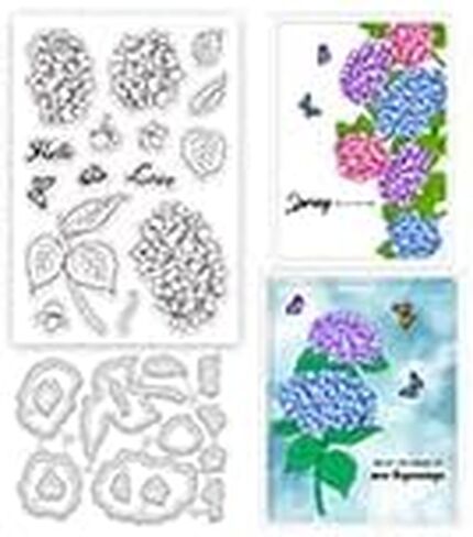 Clear Stamp Layered Flowers Clear Stamps for Card Making or Journaling Cymbidium Floral Clear Stamps for Holiday Card Making Decor DIY Scrapbooking Transparent Album Decoration Paper Craft in Kuwait