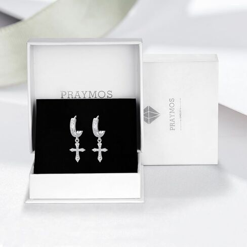 PRAYMOS 925 Sterling Silver Earrings Viking Runes Earrings for Men Women Small Hoop Earrings Men Hypoallergenic Huggie Earrings for Sensitive Ears in Kuwait