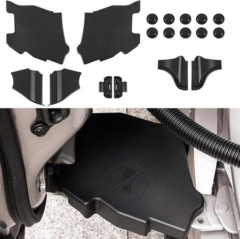 Gearup Middle Door المفصلية حماية لتويوتا سيينا 2025 2024 2023 2022 2021 غطاء غبار المسمار المضاد للانتعاش الزخرفية in Saudi Arabia