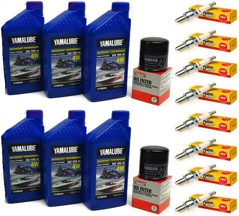 Corp. 2006-2015 SX210 / AR210 21' Boat OEM Oil Change Kit w/NGK Spark Plug Set in Saudi Arabia
