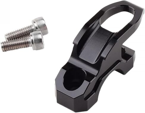 Universal Motorcycle Handlebar Helmet Storage Hook For Various Models XL750 XL600V XL650V XL700V Aluminum Accessories(Gold) in Saudi Arabia