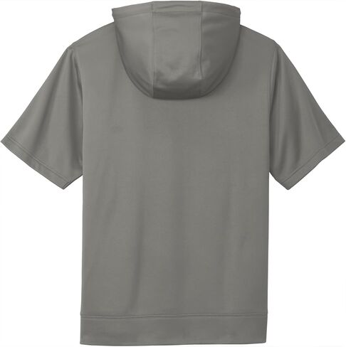 SPORT-TEK Sport-Wick Fleece Short Sleeve Hooded Pullover ST251 in Saudi Arabia