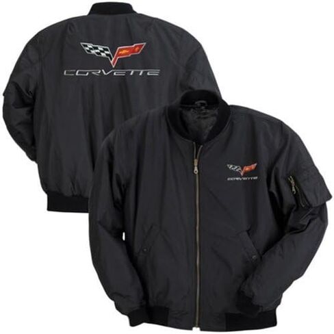Corvette Aviator Jacket with C6 Logo : 2005-2013 C6 (XL) in Saudi Arabia