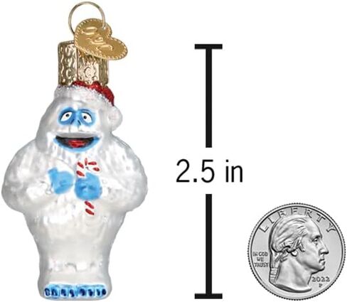 Old World Christmas Rudolph The Red-Nosed Reindeer Yukon Cornelius Glass Blown Ornament for Christmas Tree in Saudi Arabia