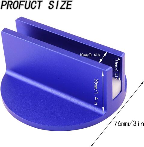 Pinch Weld Jack Adapter,Universal Aluminum Grooved Magnetic Jack Pad Pinch Weld Frame Rail Adapter for Vehicles, Slot Width 0.4 Inch (2Pcs) in Saudi Arabia