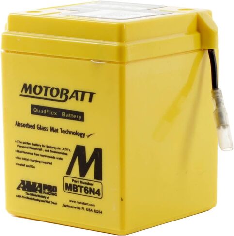 استبدال MOTOBATT MBT6N4 6V 4AH دراجة نارية بطارية 6N4-2A in Saudi Arabia
