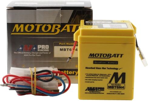 استبدال MOTOBATT MBT6N4 6V 4AH دراجة نارية بطارية 6N4-2A in Saudi Arabia