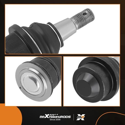 MaxPeedingRods 4pcs مفصل الكرة العلوي والسفلي الأمامي من أجل Chevy/GMC Model- Avalanche 2500 ، Silverado/Sierra/Suburban 1500 2500 3500 HD ، لـ Yukon XL 2000-2010 K6693 ، K6696 in Kuwait