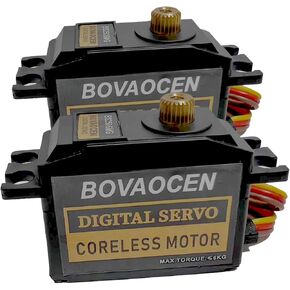 25g RC Model Digital Metal Gear Servo - High Speed, High Torque, Coreless Motor, Dual Ball Bearing, JR Connector in Kuwait