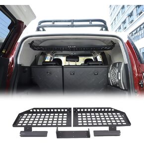 علبة سلة شحن الجذع الخلفية متوافقة مع Toyota FJ Cruiser 2007-2021 ، حاملة أمتعة تخزين السقف الخلفية الخلفية الداخلية. in Kuwait