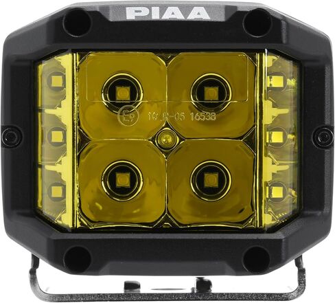 PIAA DKQE30 Auxiliary Lamps, Quad Edge Auxiliary Light 4 inch, Yellow, Pack of 2 Kit in Saudi Arabia