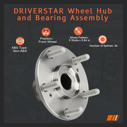 (زوج) Drivestar 44600-TA0-A00 Front Wheel Hub Driver أو Passenger 2012-2015 لـ Honda Crosstour ، 2008-2012 لـ Honda Accord ، 2010-2011 لـ Honda Accord Crosstour ، 2009-2014 for Acura TSX in Saudi Arabia