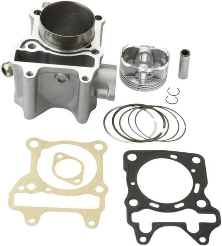 طقم أسطوانة Big Bore Cylinder 175cc متوافق مع محركات 125 سم مكعب مثل PCX125 Click125i Lead WW 52.4mm in Saudi Arabia