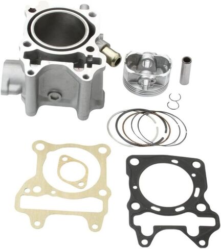 طقم أسطوانة Big Bore Cylinder 175cc متوافق مع محركات 125 سم مكعب مثل PCX125 Click125i Lead WW 52.4mm in Saudi Arabia