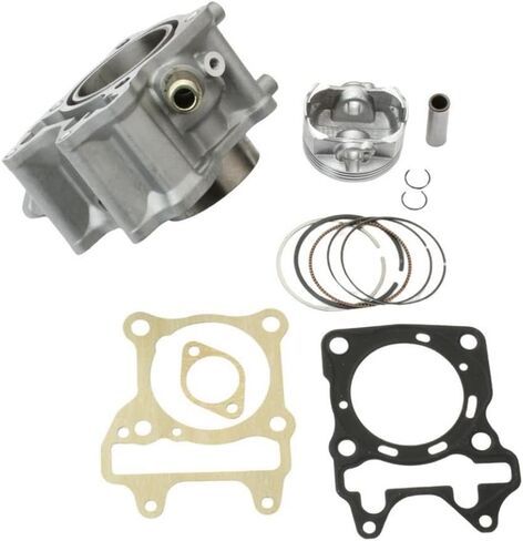طقم أسطوانة Big Bore Cylinder 175cc متوافق مع محركات 125 سم مكعب مثل PCX125 Click125i Lead WW 52.4mm in Saudi Arabia