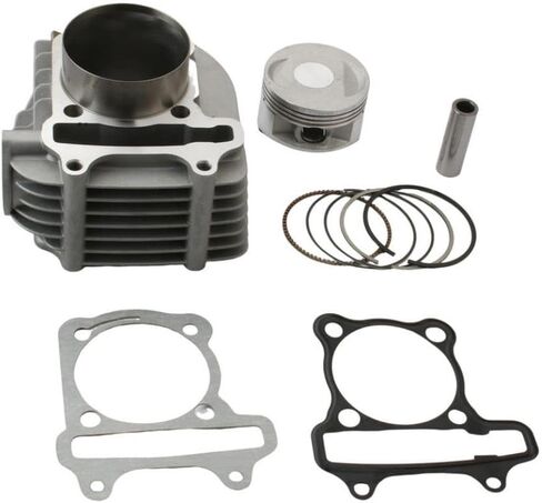170cc Racing Big Bore Cylinder Kit Compatible With Fiddle Orbit 2 Megalo Super Symphony S Symply 1 Tonik 125cc 150cc Scooter 61mm in Saudi Arabia