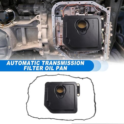 Acropix Automatic Filter Filter Kit CVT OIL COOLTER COOLTER PANER PAN PAN TIT FIT FOR HYUNDAI ELANTRA 2017-2020 NO.463212F000 - Pack of 2 in Saudi Arabia