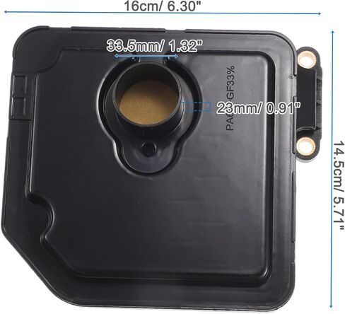 Acropix Automatic Filter Filter Kit CVT OIL COOLTER COOLTER PANER PAN PAN TIT FIT FOR HYUNDAI ELANTRA 2017-2020 NO.463212F000 - Pack of 2 in Saudi Arabia