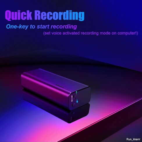 64GB Digital Voice Recorder for Lectures Meetings, 4544 Hours Voice Activated Recording Device Audio Recorder with Password, Voice Activated Recorder with Screen in Saudi Arabia