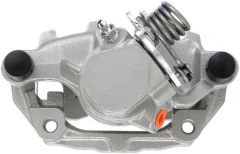 AutoShack Rear Left Brake Caliper Assembly with Bracket Replacement for 2010-2013 Mazda 3 3 Sport 2.0L FWD Driver Side BC30241 in Saudi Arabia