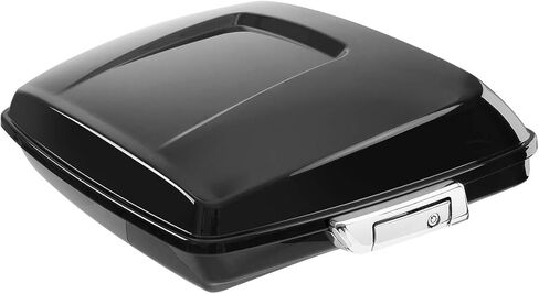 5.5" Razor Tour Pack Luggage Trunk W/Chrome Latches For Harley Touring Road King Electra Street Glide 2014-Later in Saudi Arabia