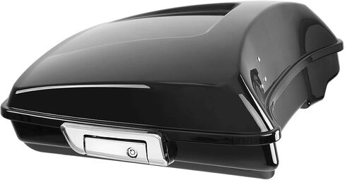 5.5" Razor Tour Pack Luggage Trunk W/Chrome Latches For Harley Touring Road King Electra Street Glide 2014-Later in Saudi Arabia
