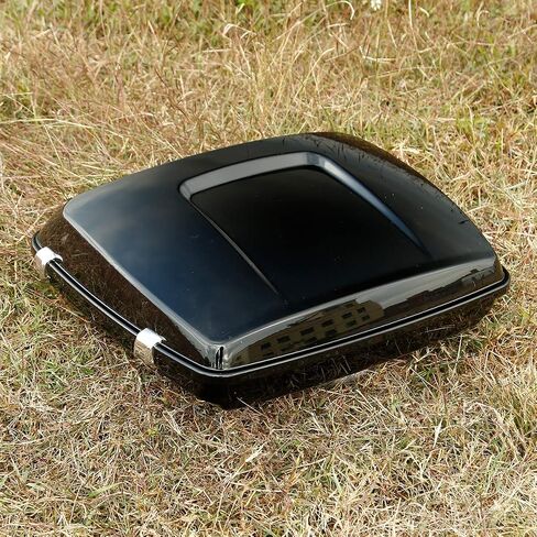 5.5" Razor Tour Pack Luggage Trunk W/Chrome Latches For Harley Touring Road King Electra Street Glide 2014-Later in Saudi Arabia