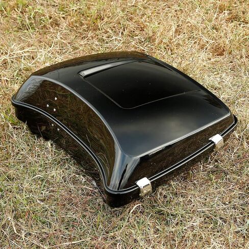 5.5" Razor Tour Pack Luggage Trunk W/Chrome Latches For Harley Touring Road King Electra Street Glide 2014-Later in Saudi Arabia