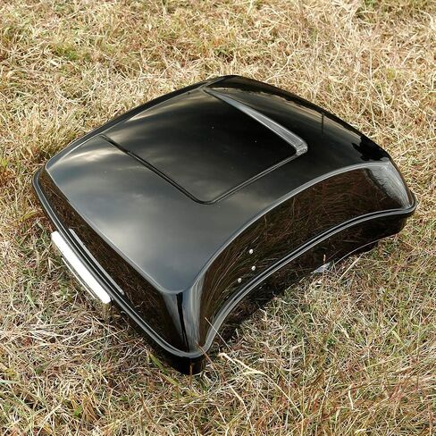 5.5" Razor Tour Pack Luggage Trunk W/Chrome Latches For Harley Touring Road King Electra Street Glide 2014-Later in Saudi Arabia