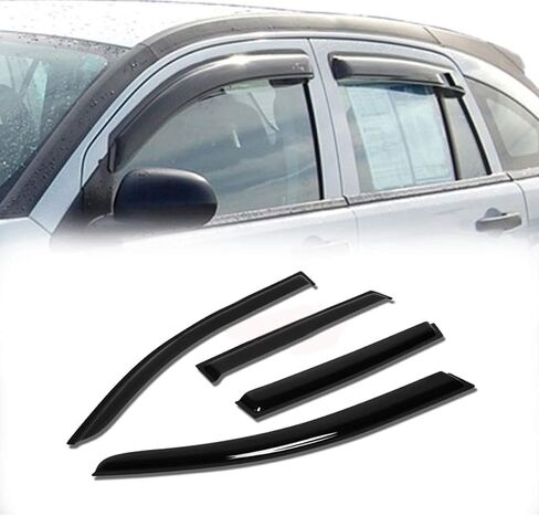 4pcs for 2007-2012 Caliber Sun Rain Guard Window Visors in Saudi Arabia