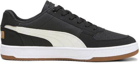 حذاء رياضي رجالي من PUMA Caven 2.0، أبيض-ذهبي-صمغ، 8 in Kuwait