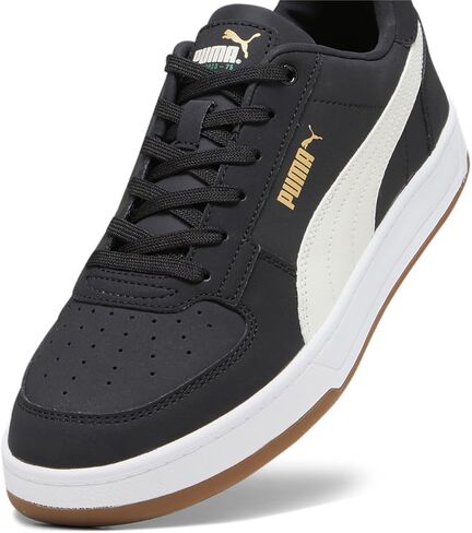 حذاء رياضي رجالي من PUMA Caven 2.0، أبيض-ذهبي-صمغ، 8 in Kuwait