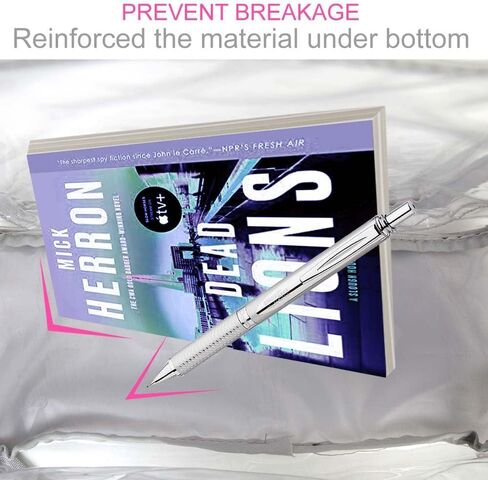 17 "Flip Top Clear Backpack for Boys ، مجموعة معتمدة من 3pcs ، حقيبة كتب شفافة مقاومة للماء للحرم الجامعي/المدرسة (رمادي) in Kuwait