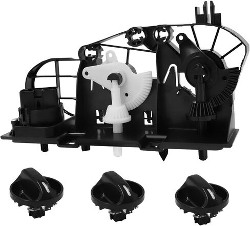 A/C Heater Climate Control Switch Module Panel with 3 Knobs Compatible with Toyota Tundra 2000-2006 3.4L 4.0L V6/ 4.7L V8 Replace 55910-0C010 55905-0C010 in Saudi Arabia