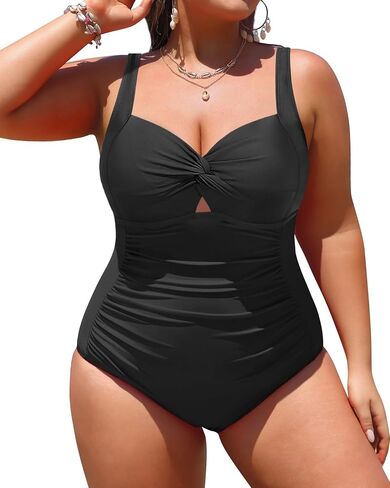 DACI Women Plus Size One Piece Swimsuits - STUME CONTROL SUITS COMPLEAGE COMPLEAGE TOWST RUCHED RUCHEDWEAR 2025 in Kuwait